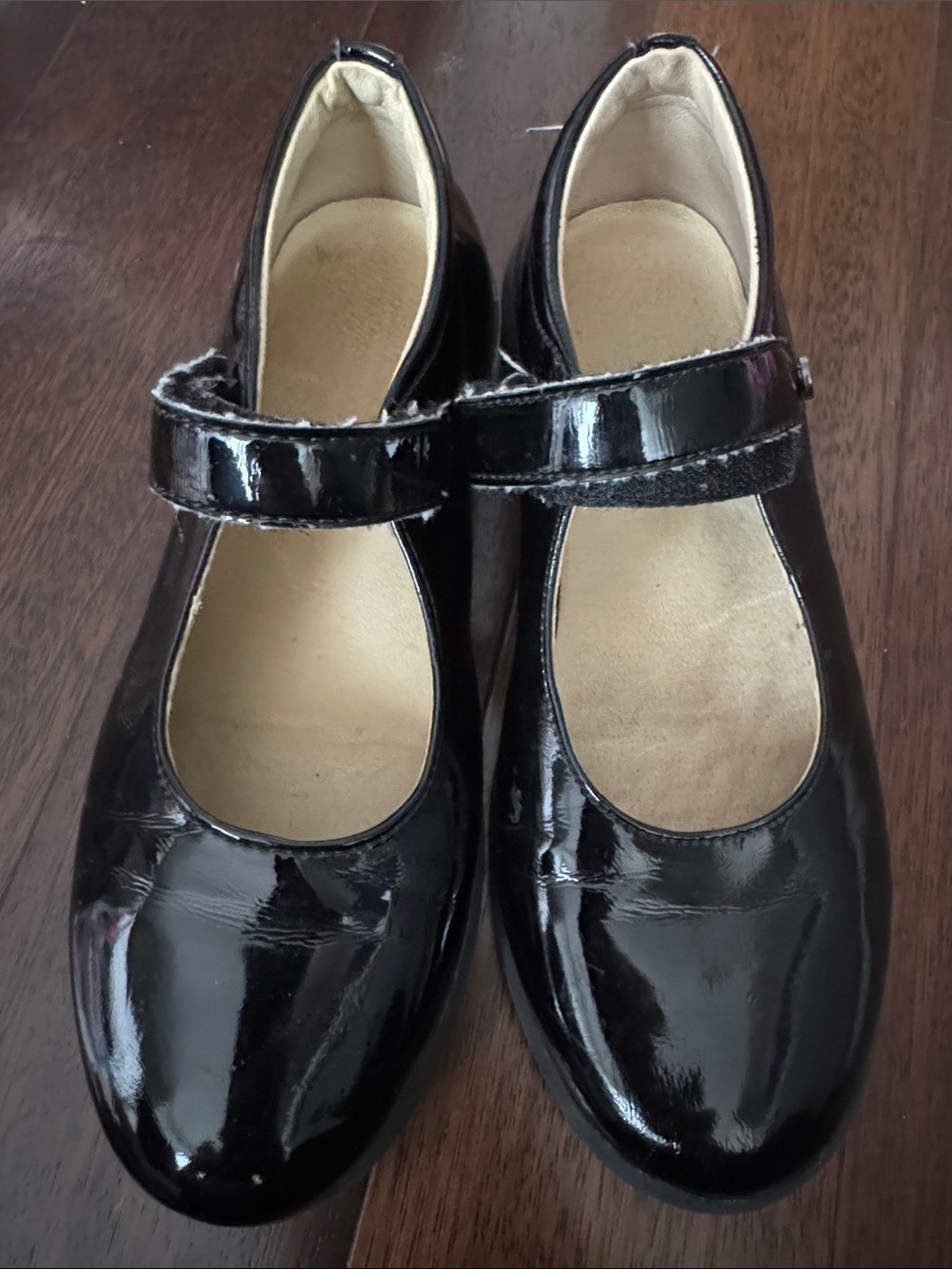 Naturino Patent Leather Mary Jane Flats in Black